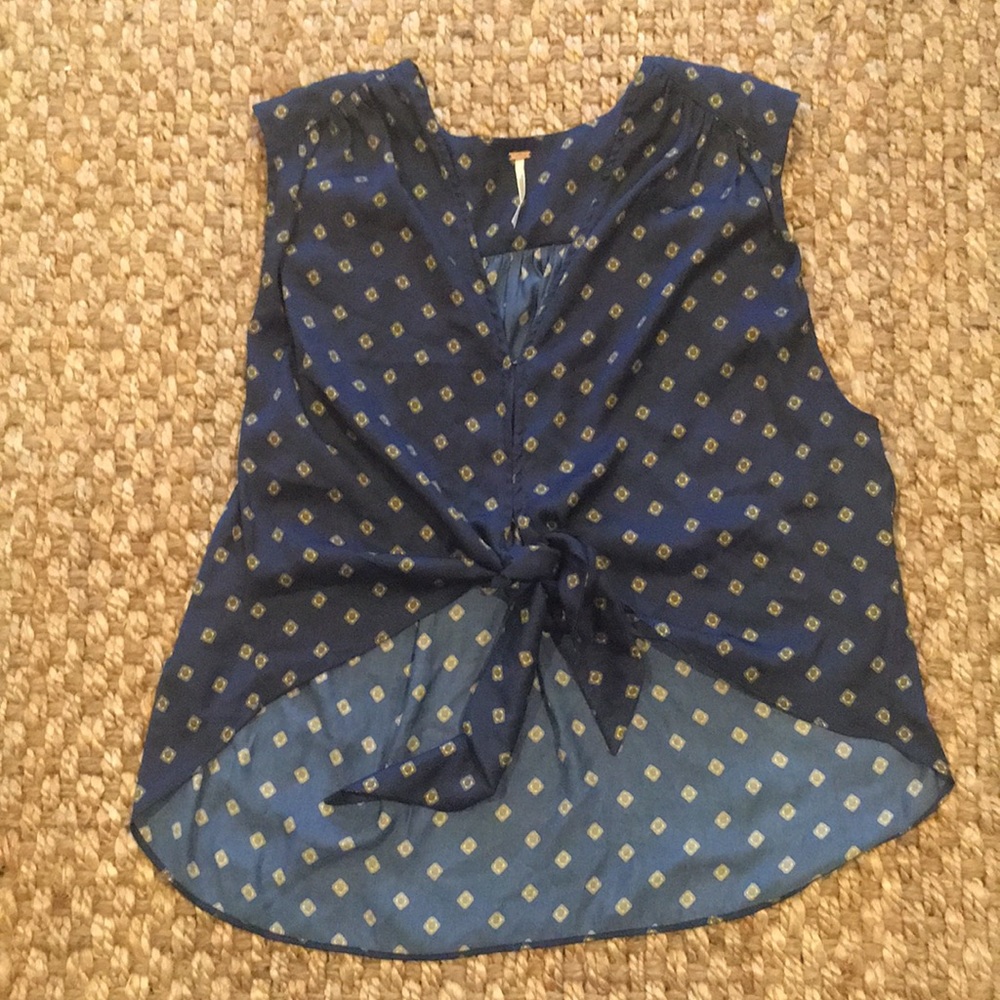 NWOT Free People hi-low tank size small